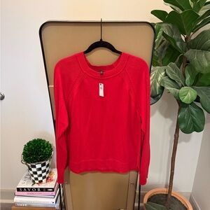 Banana Republic Bold Red Knit Sweater